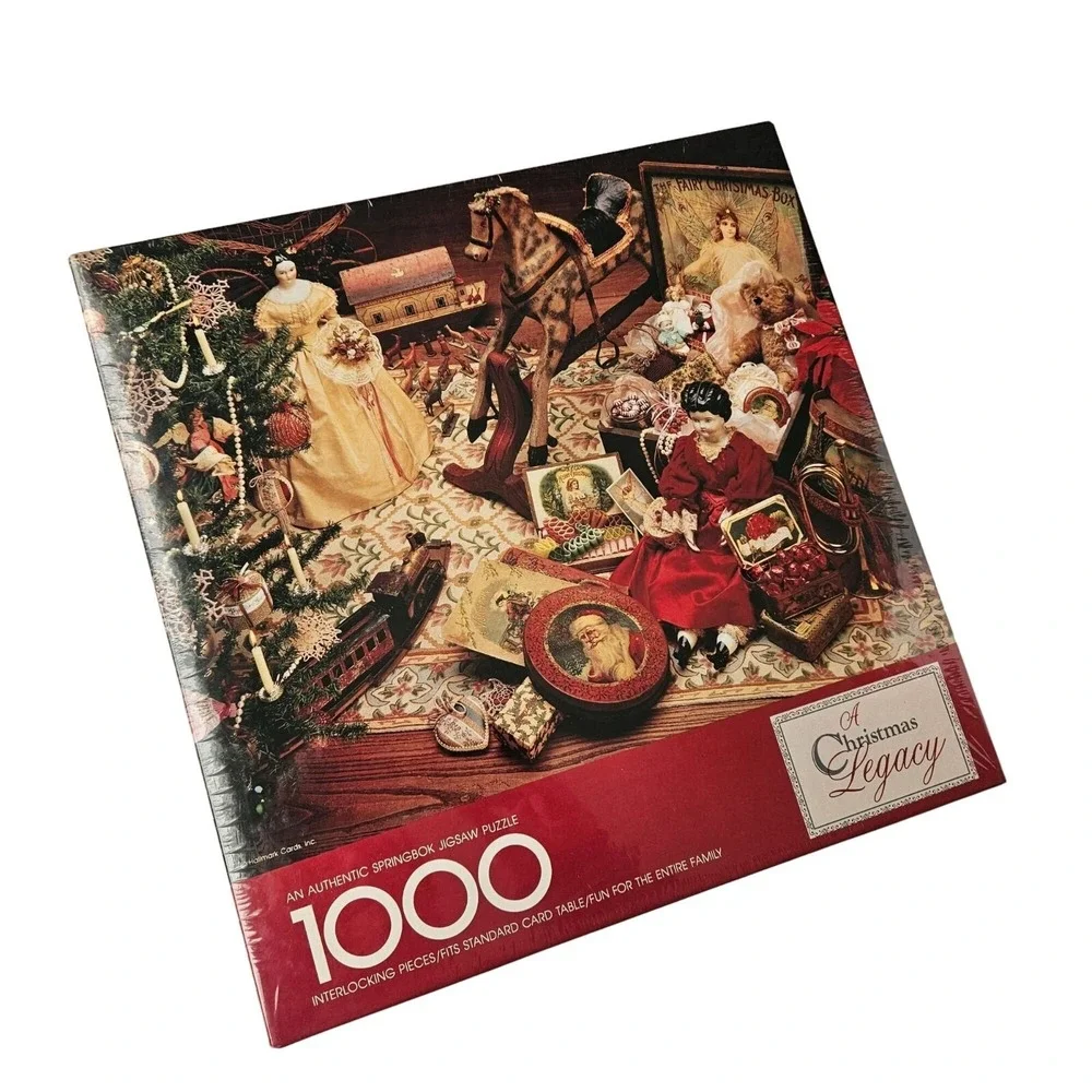 Springbok A Christmas Legacy 1000 Piece Puzzle 24 x 30 Memorabilia New Sealed
